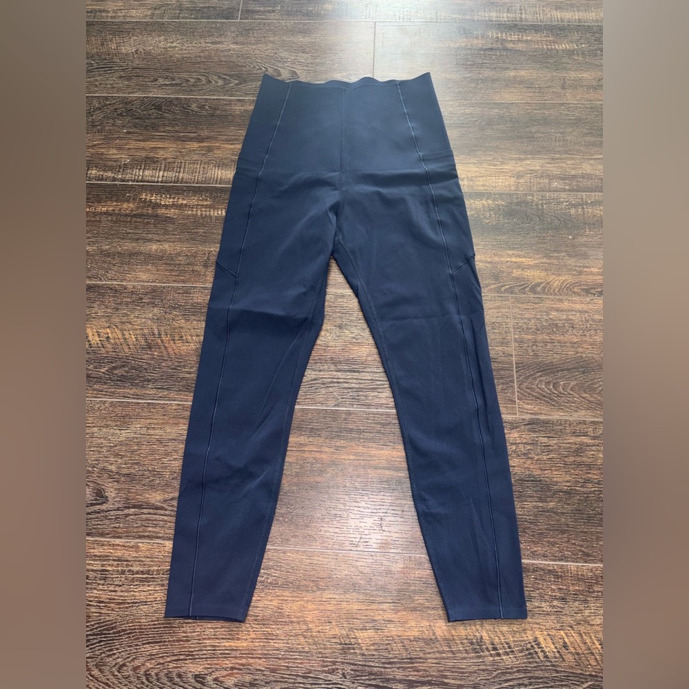 Sweaty Betty Power 7/8 Navy Compression Leggings
